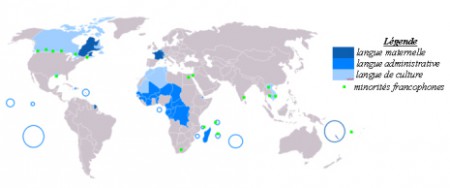 Combien de personnes parlent en français dans le monde?